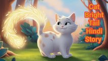 The Cat Bright Tail Hindi Story, Hindi Best stories, Very Nice Story , Bedtime Stories, ♥️🌝🌜👍🏻🌺🌸