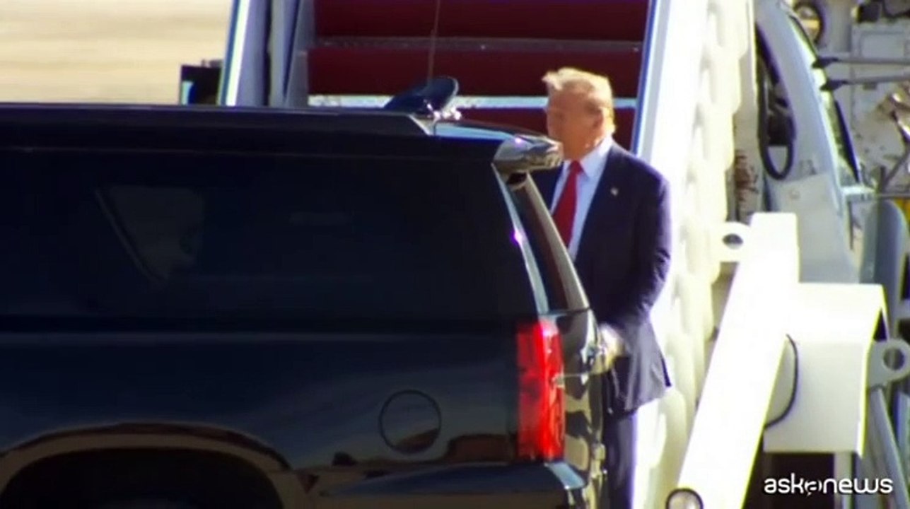Trump arriva a Washington per incontrare Biden alla Casa Bianca