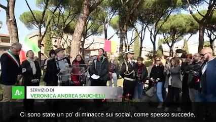 Roma, inaugurata la targa alle staffette partigiane
