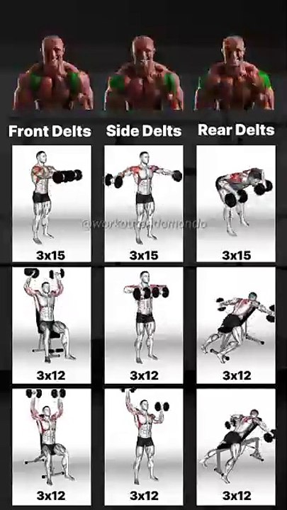 Ultimate Shoulder Workout: Only Dumbbells Needed for Massive Gains!