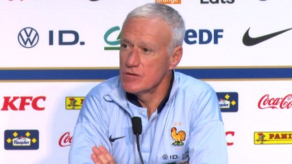 France-Israël : « Personne ne peut être insensible au contexte lourd et pesant », confie Deschamps