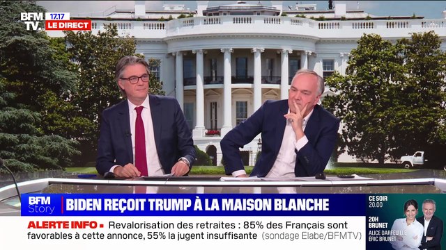 États-Unis: Donald Trump est à la Maison Blanche, reçu par Joe Biden afin d'organiser la transition
