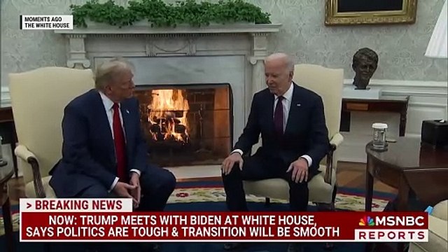 États-Unis: Donald Trump est reçu par Joe Biden à la Maison Blanche - Donald Trump assure que la transition sera la plus fluide qui soit