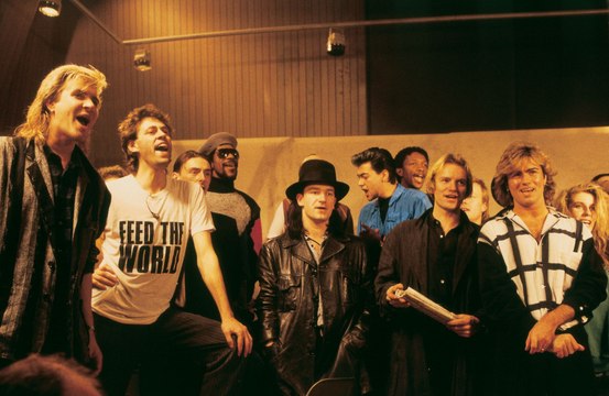 Band Aid return with new 40th anniversary mix of Do They Know It's Christmas?