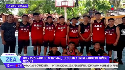 Asesinan a entrenador de niños triquis basquetbolistas