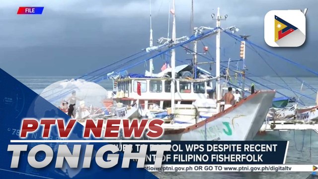PCG continues patrol of WPS despite recent incident of CCG harassment of Filipino fisherfolk