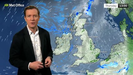 Met Office Wednesday Afternoon Forecast 13/11/24