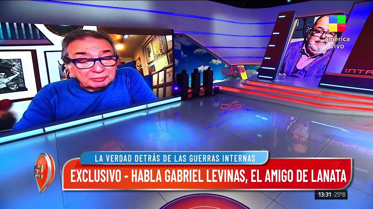 Gabriel Levinas, amigo de Jorge Lanata: "Tiene muchos problemas físicos pero está mejor"