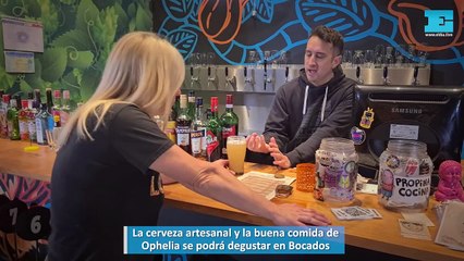 La cerveza artesanal y la buena comida de Ophelia se podrá degustar en Bocados