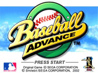 BaseBall Advance (GAMEBOY ADVANCE) Toronto vs New York