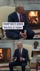 President Biden welcomes President-elect Trump to White House for transition meeting