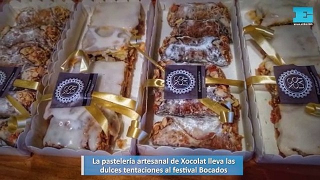 La pastelería artesanal de Xocolat lleva las dulces tentaciones al festival Bocados