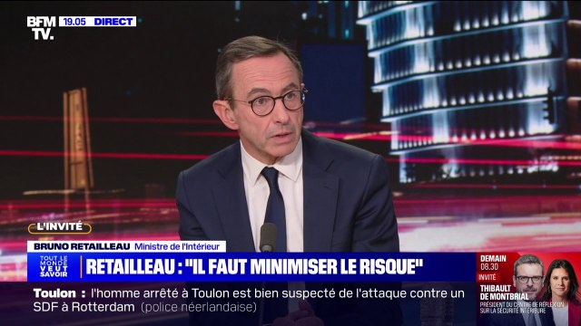 Match France-Israël: La France ne recule pas, la France ne se soumet pas vis-à-vis des injonctions des antisémites , affirme Bruno Retailleau