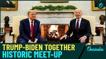 VIDEO: Trump Inside White House | JOE Biden Meets Trump, Shakes Hands | Dramatic U.S Moment