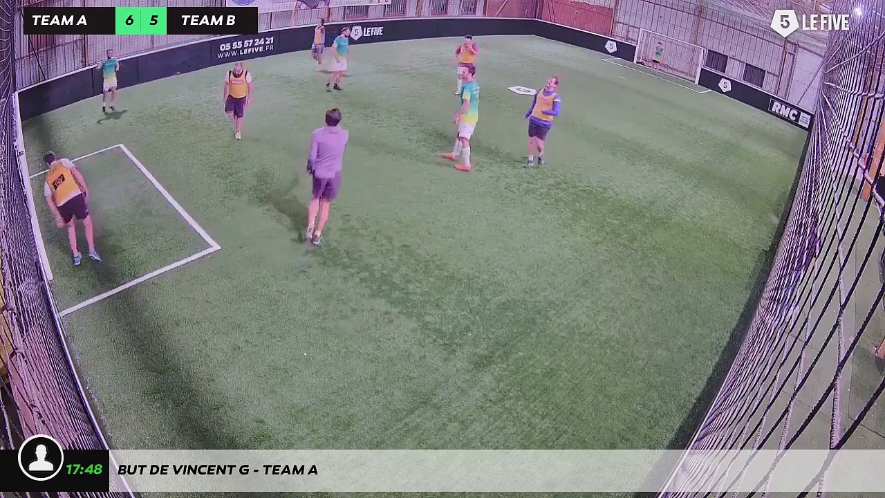 But de Vincent G - Team A