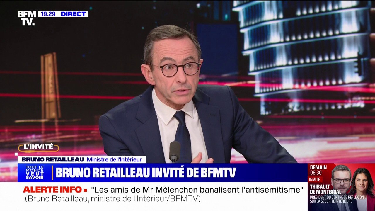 "Être Français, c'est partager des valeurs": Bruno Retailleau revient sur la polémique autour de l'expression "Français de papiers"