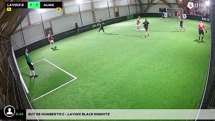 But de Humberto C - Lavoix Black Knights