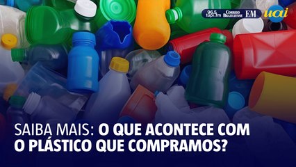 O que acontece com o plástico que compramos?