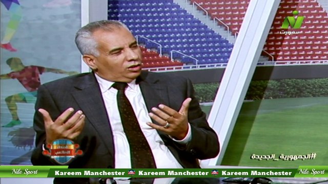 سماح عمار لقاء / السيد عيسى المشرف على قطاع الكرة بنادى السكة الحديد اصداء الملاعب