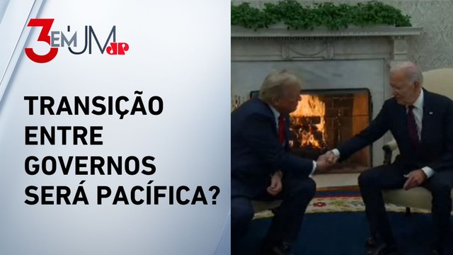 Joe Biden recebe Donald Trump na Casa Branca após eleições nos EUA