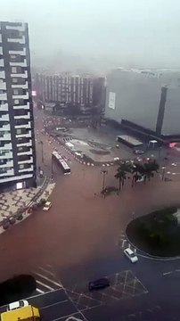 Alerta roja en Málaga por lluvias torrenciales e inundaciones debido a nueva DANA