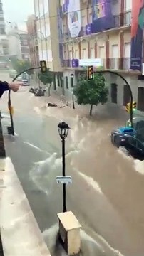 Alerta roja en Málaga por lluvias torrenciales e inundaciones debido a nueva DANA