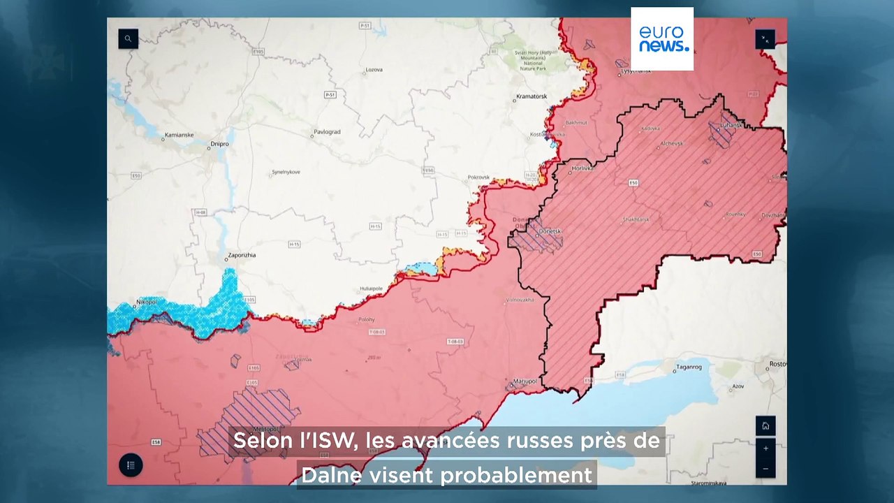 Ukraine : l'armée russe avance vers Kourakhove et Pokrovsk