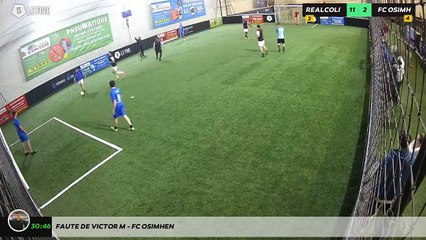 Faute de Victor M - Fc Osimhen