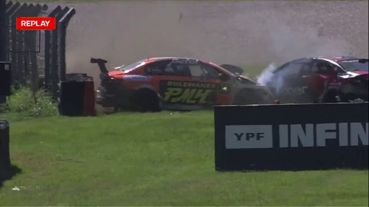 Fiat Competizione 2024 Termas Final 3 Last Lap Angaramo Melkon Big Crash