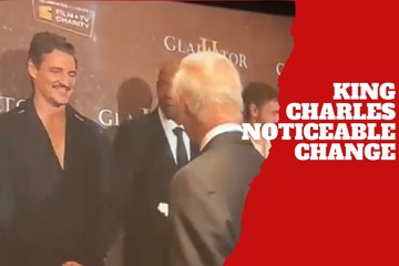 King Charles' noticeable change at Gladiator II premiere
