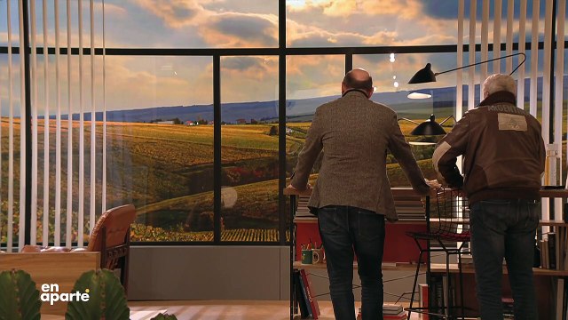 Kad Merad se confie sur sa maison en Bourgogne face à Claude Lelouch dans En aparté .