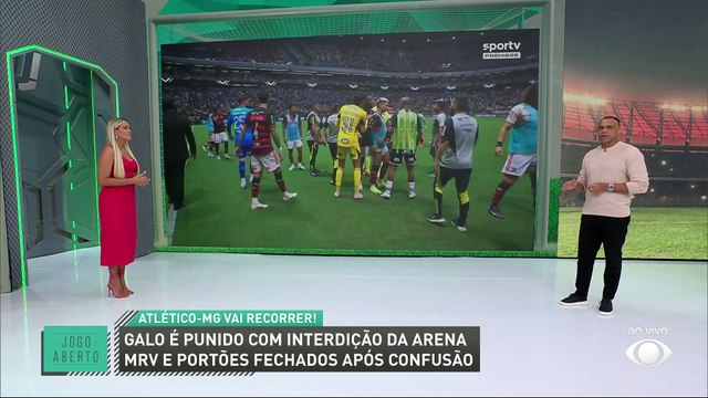 Denílson comenta interdição da Arena MRV após confusão em Galo x Fla: ‘Decisão correta’