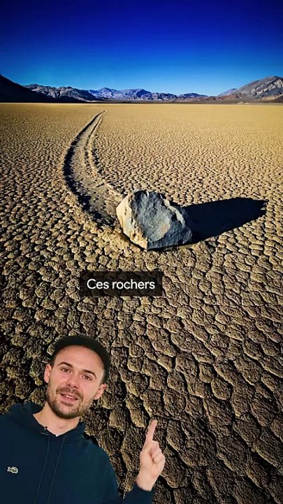 Ces pierres bougent toutes seules aux Etats Unis