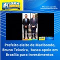 Prefeito Eleito de Maribondo, Bruno Teixeira, Busca Apoio em Brasília para Investimentos em Saúde, Educação e Infraestrutura