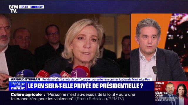Elle n'est plus maître de son destin : Arnaud Stephan, ancien conseiller en communication de Marine Le Pen, s'exprime sur les réquisitions contre Marine Le Pen