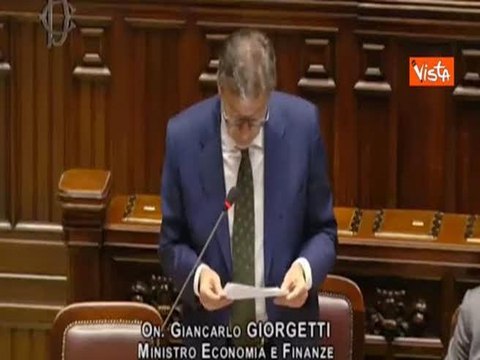 Giorgetti: Il gettito del concordato preventivo sarà impiegato per riduzione aliquote Irpef