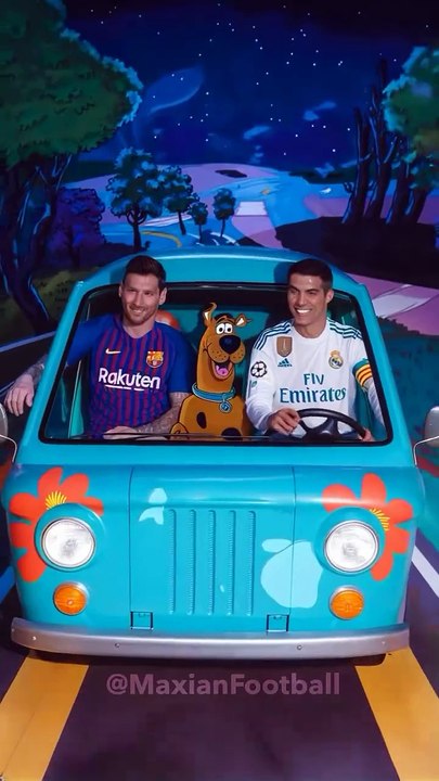 Messi, Ronaldo & Scooby Doo 🐕