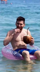 Ronaldo saves Messi 🌊