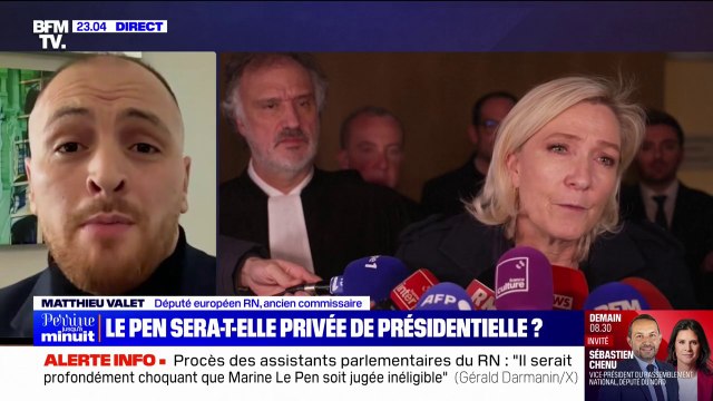 Matthieu Valet, député européen RN: Le parquet veut se payer la tête de Marine Le Pen
