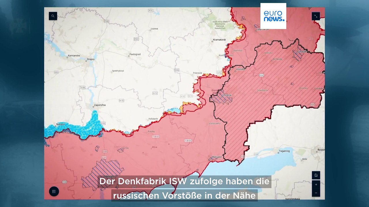 Wie Russland versucht nach Kurachowe durchzubrechen