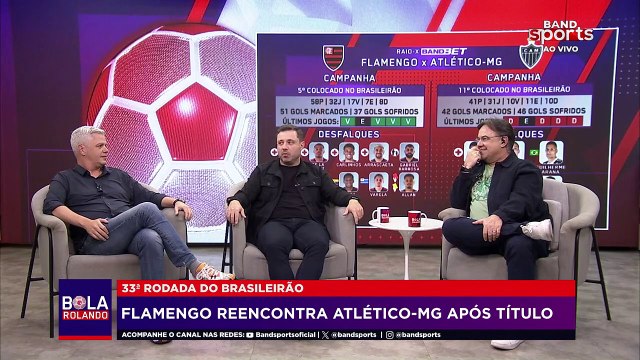 É O VERDADEIRO JOGO DA RESSACA , PROJETA BERNARDO RAMOS SOBRE FLAMENGO X ATLÉTICO-MG | BOLA ROLANDO