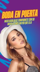 ¿Quién es el famoso cantante con el que Majo Aguilar se casará y que es 16 años mayor que ella?