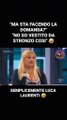 Laurenti infastidito dalla concorrente