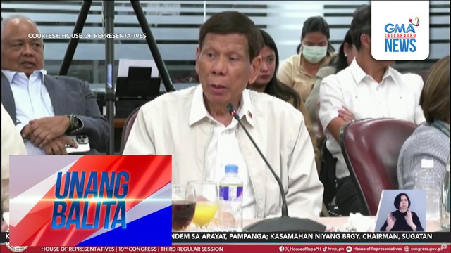 FPRRD, muling iginiit na walang jurisdiction ang ICC sa Pilipinas | Unang Balita