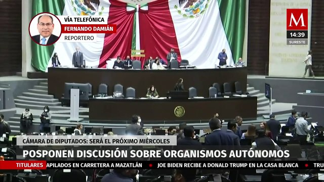 Posponen diputados hasta la próxima semana extinción de órganos autónomos