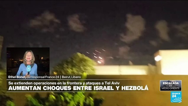 Informe desde Beirut: Hezbolá asegura haber atacado una base militar israelí en Tel Aviv