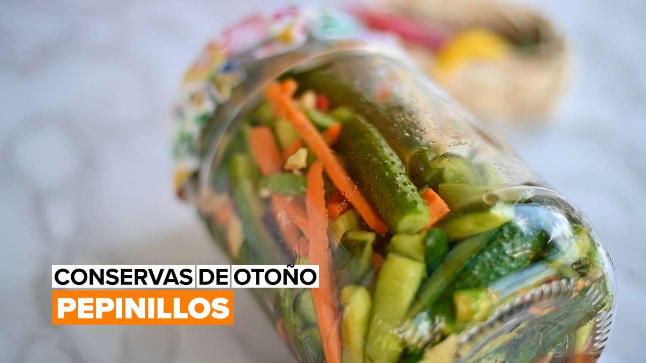 Conservas de otoño: pepinillos