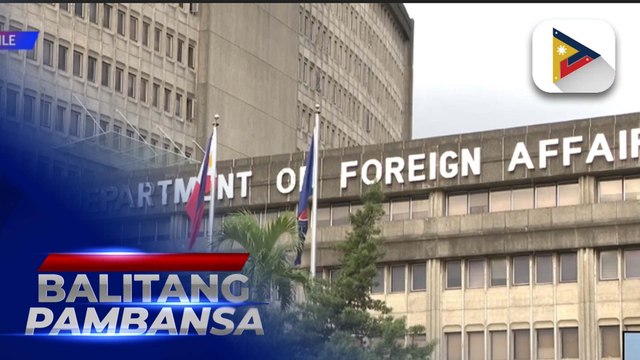 DFA, nakipag-ugnayan na sa U.S. hinggil sa pag-aresto kay Ret. PCOL. Garma at kanyang anak