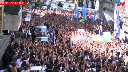 La militancia bancó a CFK después del fallo de Casación