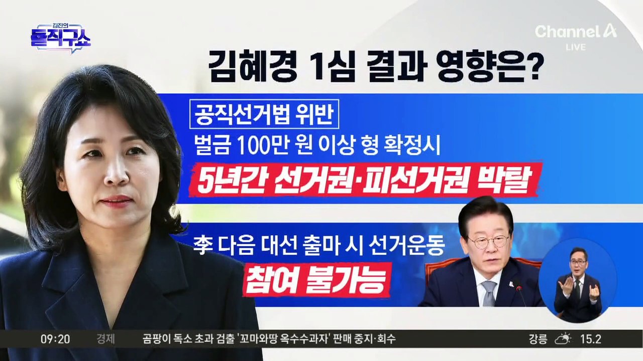 ‘선거법 위반 혐의’ 김혜경 1심 결과 영향은?